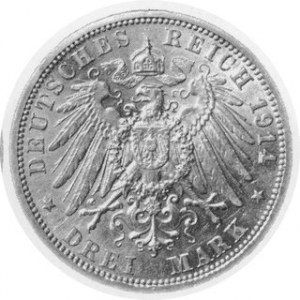 3 Marki 1914 A Srebrne wesele, J.24,200.00