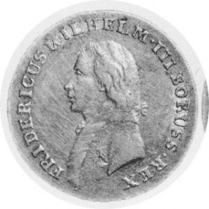 4 Grosze 1803 B, częściowo połysk w tle