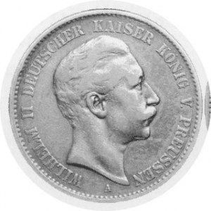 2 Marki 1892 A, J.102, nieznaczne skaleczenia na awersie, rzadki rocznik