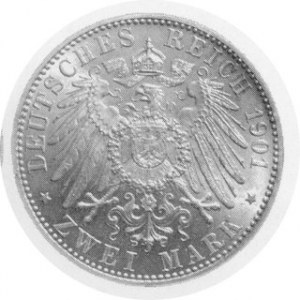 2 Marki 1901 A, 200-lecie królestwa, J.102,60.00