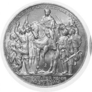 3 Marki 1913 A, Der Konig rief..., J.110,70.00