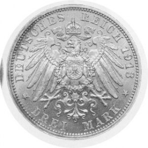 3 Marki 1913 E pomnik, J.140