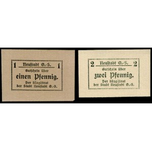 1 i 2 Fenigi bd (1920), Meyer 1,2, razem 2 sztuki