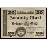 5 i 20 Marek - 8.10.1918, stempel „Gültig bis...” na rewersie, Meyer 14, 16, wyższy nominał w dwóch wariantach różn...