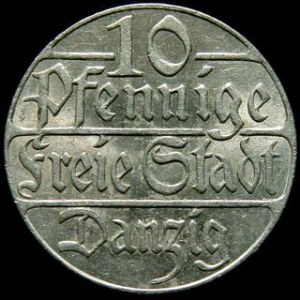 10 Fenigów 1923