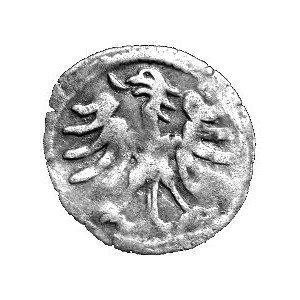 Denar litewski, Pogoń/orzeł, bez litery, m. Wilno, Kop. 3119 R5
