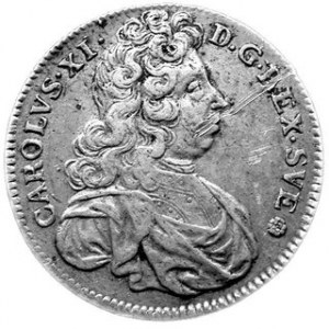 4 Marki / Półtalar 1693, KM#296, rysa na aw.