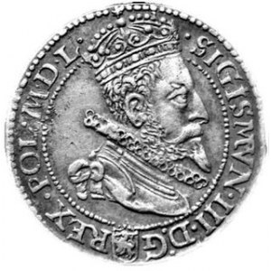 Szóstak 1599, mała głowa, m. Malbork, Kop. 1245 R1