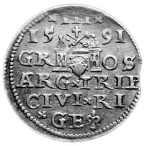 Trojak 1591, Kop. 8186