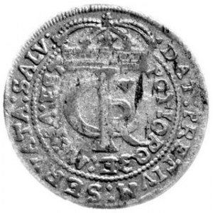 Tymf 1664 A T, m. Kraków, Kop -, (jak Kop. 1787 ale POTIORQ3E zamiast POTIORQ3 i SALV zamiast SALVS)