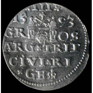Trojak 1593, Kop. 8189