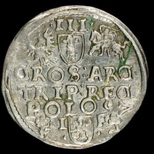 Trojak 1597, m. Wschowa, jak Kop. 1065 ale M DLI