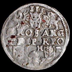 Trojak 1597, m. Poznań, Kop. 1061a R