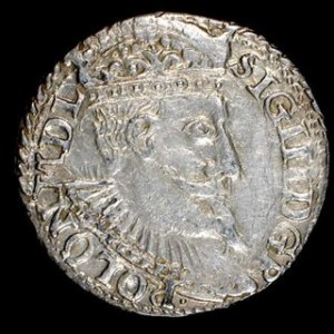 Trojak 1598, m. Olkusz, Kop. 1107