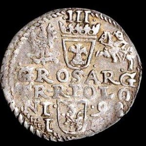 Trojak 1598, m. Olkusz, Kop. 1107, odm