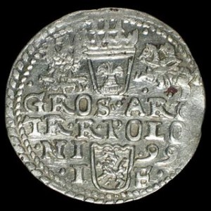 Trojak 1599 IF, m. Olkusz, Kop. 1136
