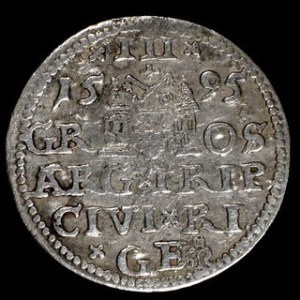 Trojak 1595, Kop. 8191,