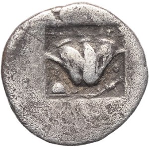 Caria, Rhodes. Plinthophore drachma ND (188-170 BC), Rhodes.