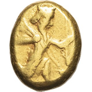 Persia, Achaemenid Empire, Darius I or Xerxes I (521-486-465). Daric ND (5th c. BC), Sardis.