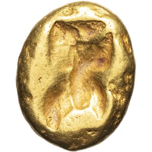 Persia, Achaemenid Empire, Darius I or Xerxes I (521-486-465). Daric ND (5th c. BC), Sardis.