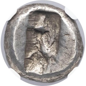 Persia, Achaemenid Empire, Darius I or Xerxes I (521-486-465). Sicle or hemistater ND (500-480 BC).