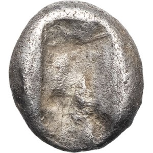 Persia, Achaemenid Empire, Darius I or Xerxes I (521-486-465). Sicle or hemistater ND (500-480 BC).