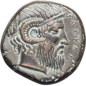 Cyrenaica, Cyrene. Medal, enlargement of a 1970 tetradrachm [after an original from the 4th c. BC], Paris.