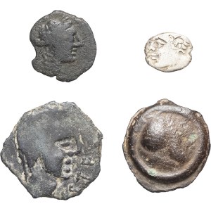 Lot. Lot of 4 ND coins.
