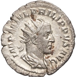 Philip I (244-249). Antoninian ND (244-247), Rome.
