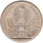 Second Republic (1848-1852). Medal, Algiers agricultural exhibition, by Pingret 1851, Paris.
