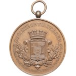 Third Republic (1870-1940). Medal, Algiers shooting society, by Robineau ND (c.1870), Paris (Robineau fils).