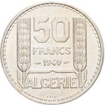 IVe République (1947-1958). Test piece for 50 francs 1949, Paris.
