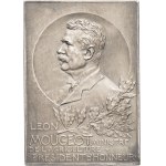 Franz Joseph I (1848-1916). Medal, French participation in the International Exhibition of Alcohol and Fermentation Industries, by Tony Szirmaï 1904.