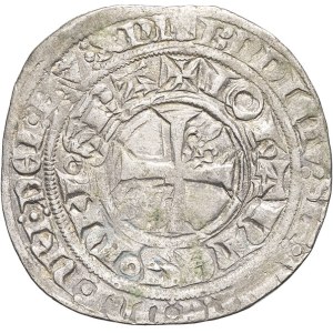 Giovanni II il Buono (1350-1364). Gros Blanc con la corona ND (1357).