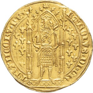 Carlo V (1364-1380). Franchi a piedi ND (1365).
