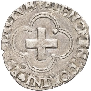 François Ier (1515-1547). Douzain à la croisette, 1er type ?D, B, Rouen.