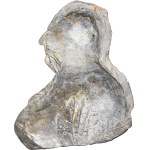 Louis XVI (1774-1792). Cast bust of Louis XVI with the collar of the Order of the Holy Spirit ND.
