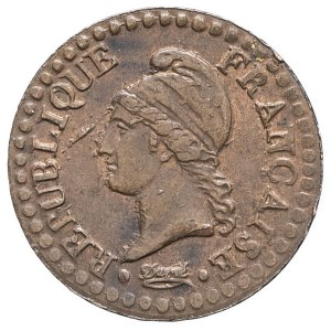 Directoire (1795-1799). Un centime Dupré An 7 (1798), A, Paris.