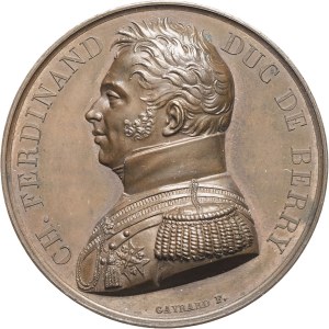 Henri V (1820-1883). Medal, words of the Duc de Berry, by Gayrard 1815.