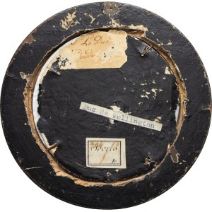 George III (1760-1820). Medallion, Arthur Wellesley Duke of Wellington, by Alexandre Brachard ND (early 19th c.), Sèvres.