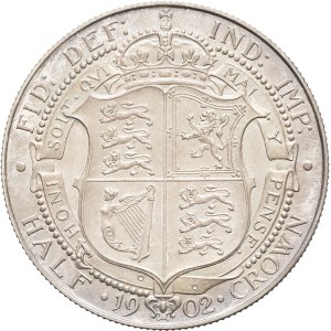 Edward VII (1901-1910). Halfcrown, struck on MATTE PROOF 1902, London.