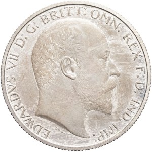 Edward VII (1901-1910). Two shillings - one florin, struck on MATTE PROOF 1902, London.