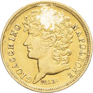 Naples, Joachim Murat (1808-1815). 20 lire 1813, Naples.