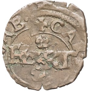 Savoy (Duchy of), Charles Emmanuel I (1580-1630). Quart de gros du Piémont, 1st type 1581, N, Nice.