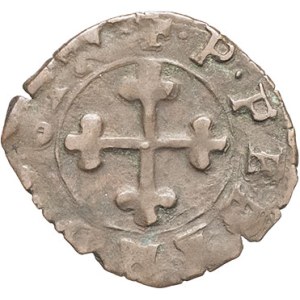 Savoy (Duchy of), Charles Emmanuel I (1580-1630). Quart de gros du Piémont, 1st type 1581, N, Nice.
