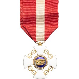 Croce di Cavaliere dell'Ordine della Corona d'Italia creata nel 1868.