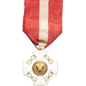 Croce di Cavaliere dell'Ordine della Corona d'Italia creata nel 1868.