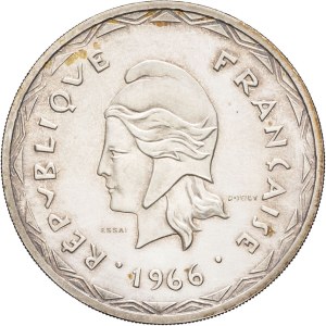Ve République (1958 à nos jours). Essai de 100 francs 1966, Paris.