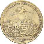 Alexander I (1801-1825). Token, Battle of Lepizig with Franz I of Austria, by Stetner 1813.