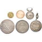France. Set of 4 medals and 2 tokens.